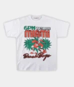 Vertabrae 6 PM Miami T Shirt White