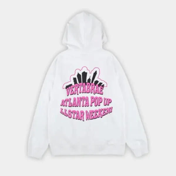 Vertabrae Atlanta Pop Up Hoodie White (2)