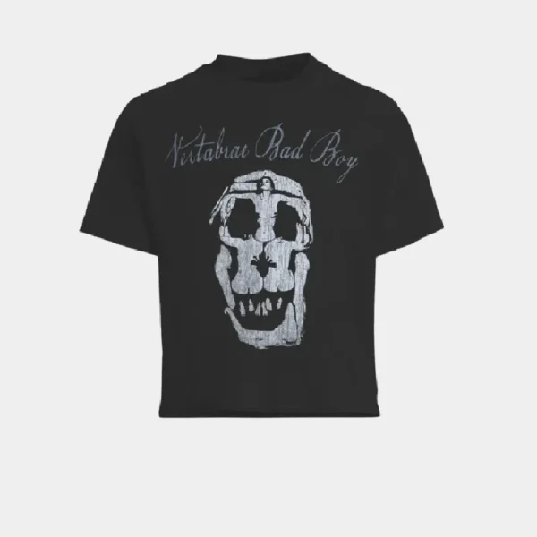 Vertabrae Bad Boy T Shirt Black