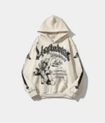 Vertabrae Logo Hoodie Cream