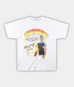 Vertabrae Nothing Without it Fire T Shirt White