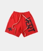 Vertabrae Shorts RedBlack (2)