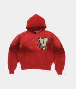 Vertabrae Vert Patch Hoodie Red (2)